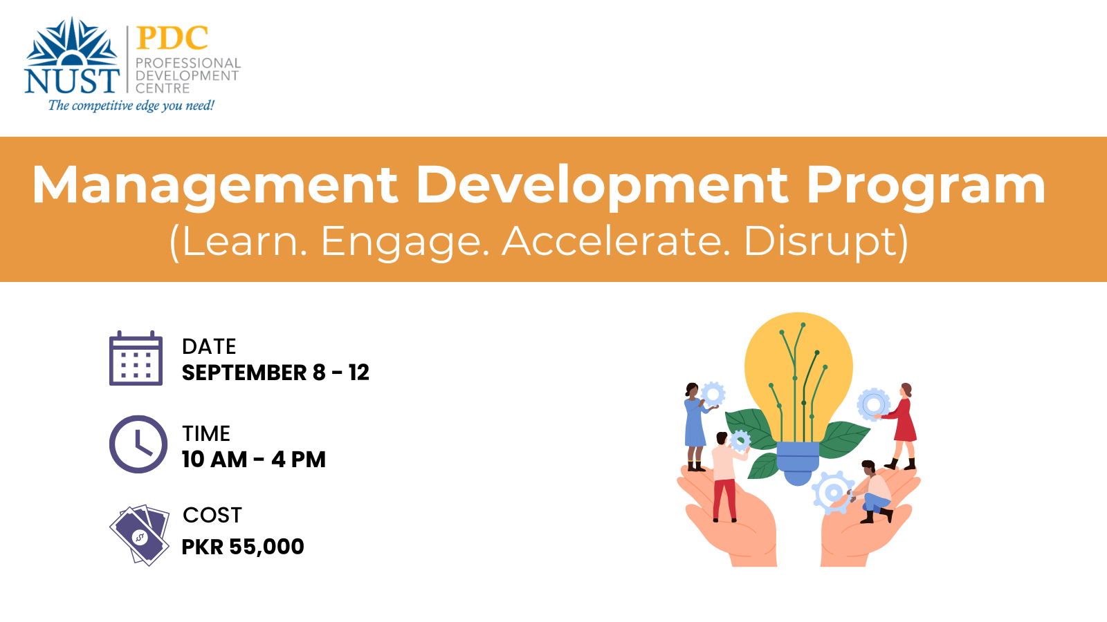 Management Development Program (LEAD: Learn-Engage-Accelerate-Disrupt)